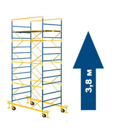 Фото 1- Вышка строительная 5,8 м (3+1)